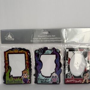 Disney Villains Colorful Magnet Frame - set of 6